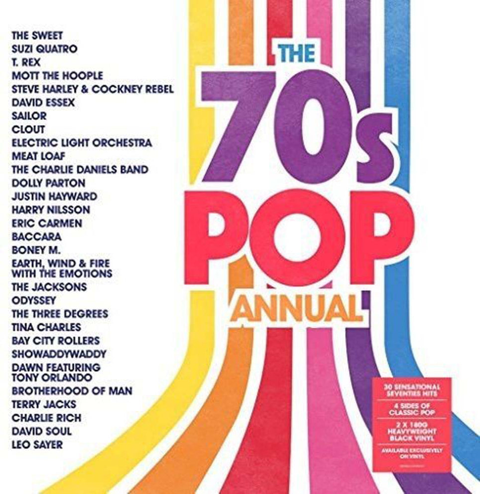 The 70's Pop Annual- Various Artists. Double 180g Gatefold Vinyl