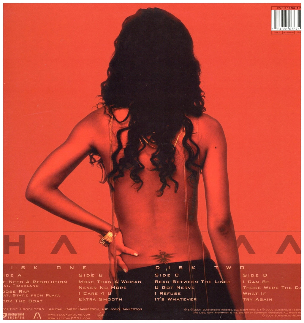 Aaliyah- Aaliyah. 2 LP Gatefold Vinyl