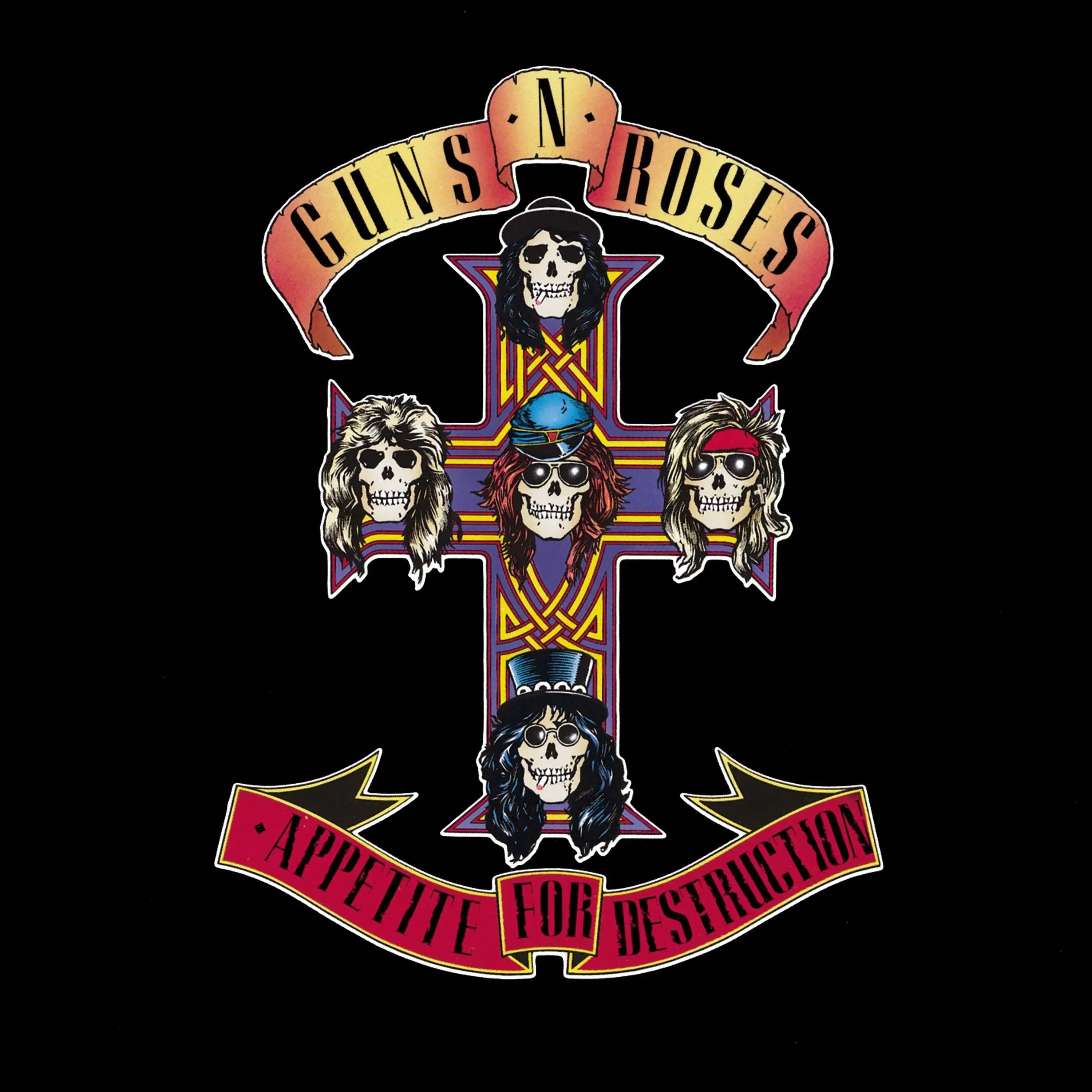 Guns N' Roses- Appetite For Destruction Remastered Black Vinyl