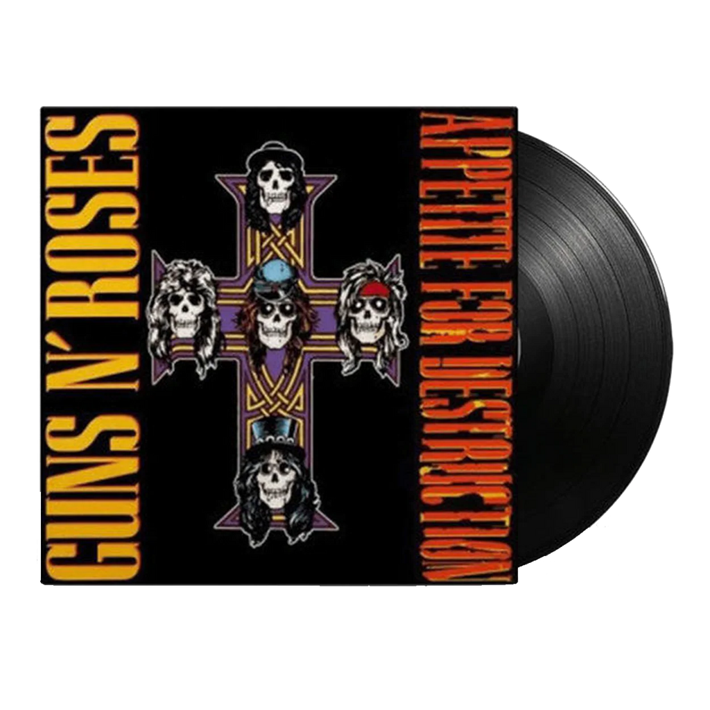 Guns N' Roses- Appetite For Destruction Remastered Black Vinyl