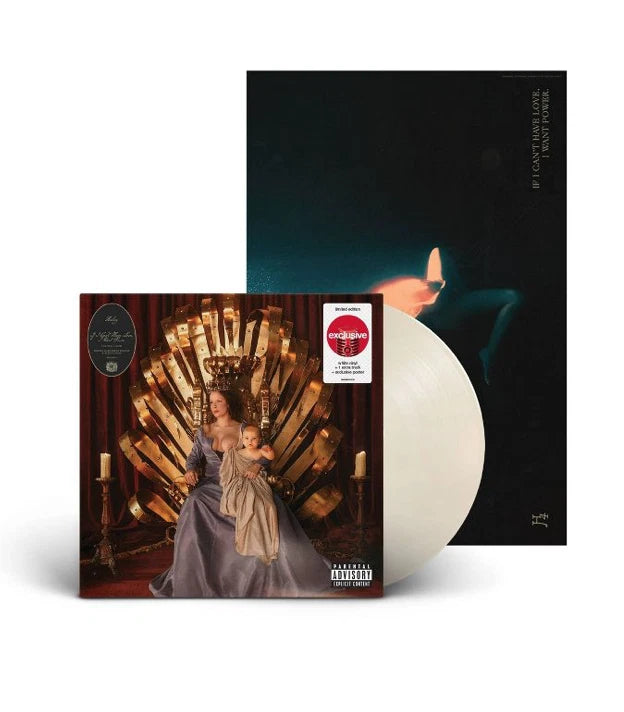 Halsey- If I Can't Have Love I Want Power. Limited Edition with poster RSD White vinyl