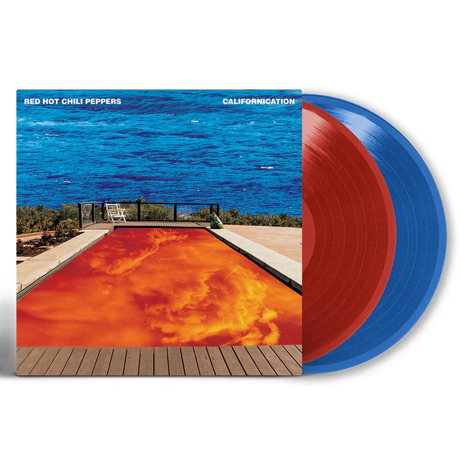 Red Hot Chili Peppers- Californication.  Limited Edition 25th Anniversary Red & Blue Double Vinyl