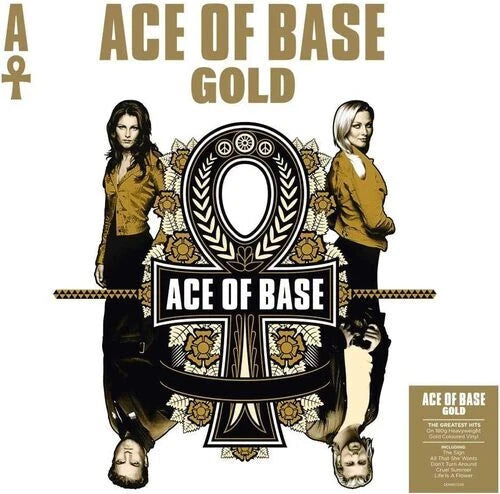 Ace of Base- Gold. Heavyweight 180g Gold Coloured Vinyl