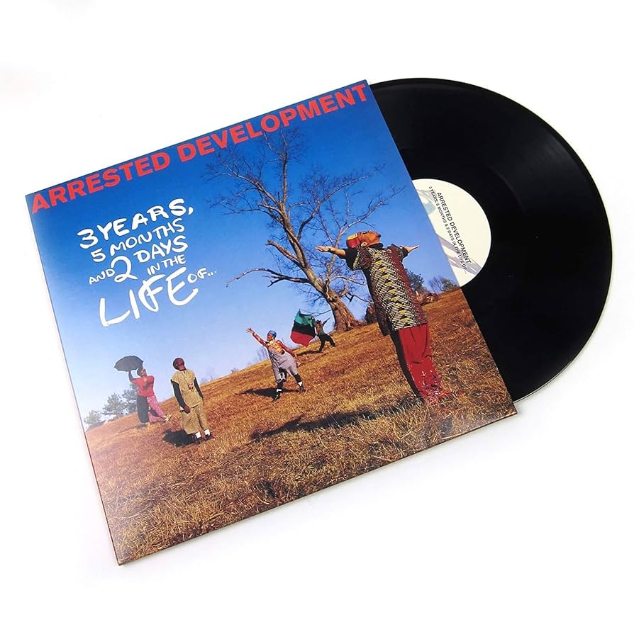 Arrested Development- 3 Years 5 Months & 2 Days Black Vinyl