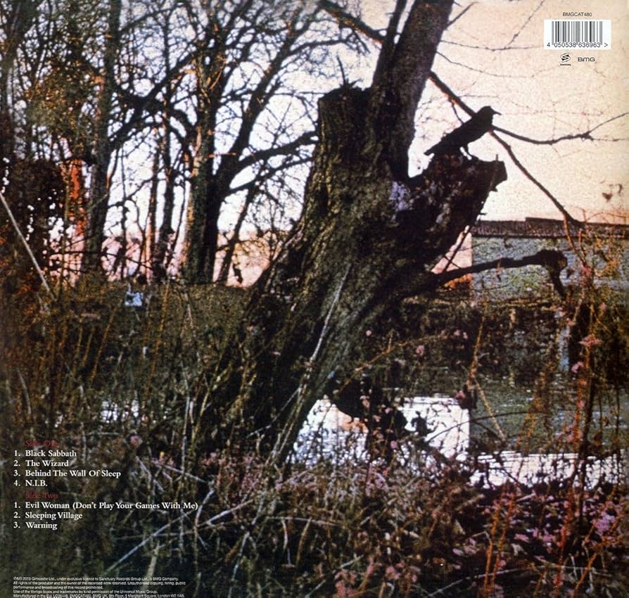 Black Sabbath=Black Sabbath 50th anniversary gatefold vinyl