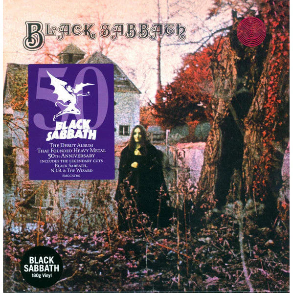 Black Sabbath=Black Sabbath 50th anniversary gatefold vinyl