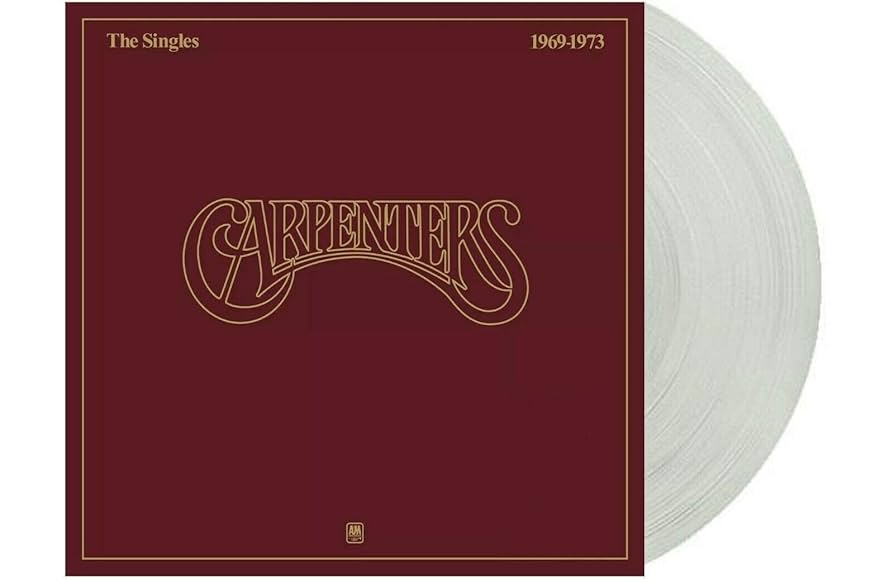 The Carpenters- The Singles 1969 to 1973 Limited Edition Clear Coloured vinyl