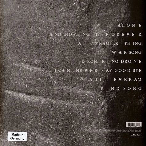 The Cure- Songs of a Lost World 180g bio vinyl