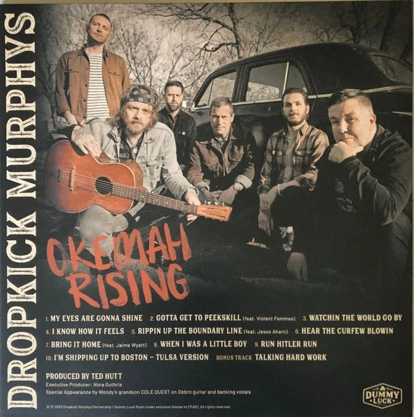 Dropkick Murphys- Okemah Rising, Acoustic, Black Vinyl