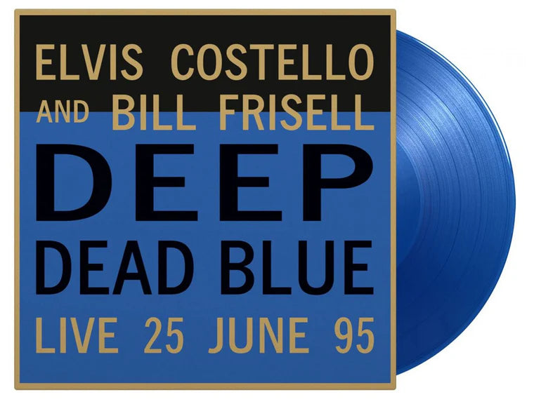 Elvis Costello & Bill Frisell- Deep Dead Blue. Limited Edition 180g translucent blue vinyl