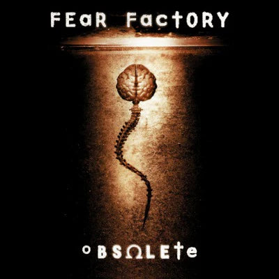 Fear Factory-Obsolete. Ltd Numbered Edition, 4 page booklet, Black/Clear Marbled vinyl