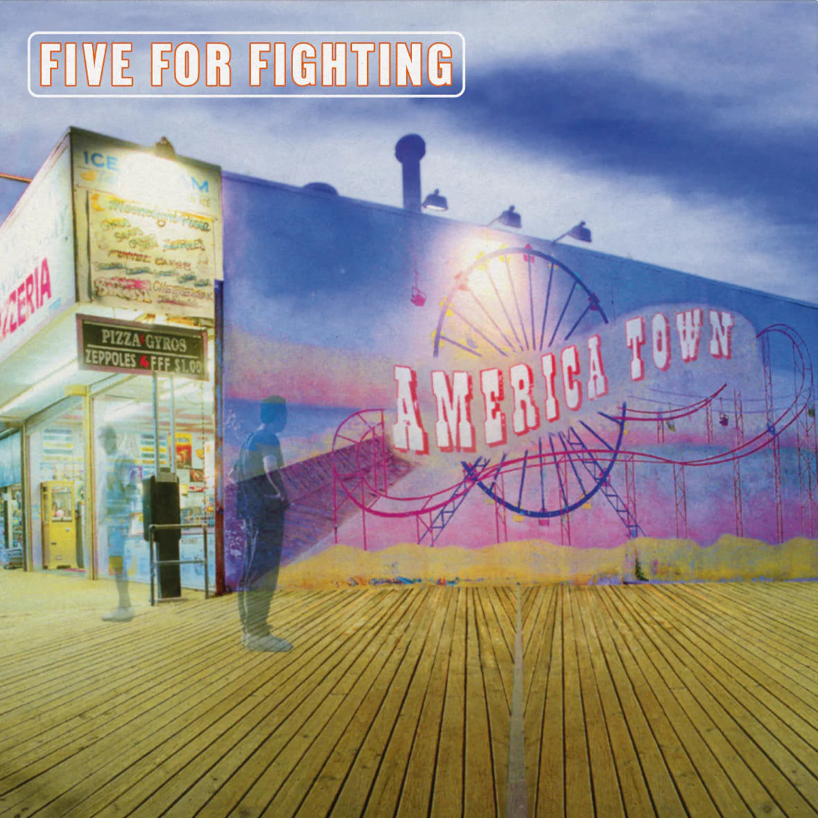 Five For Fighting- America Town.  Limited Edition Heavyweight 180g Blue Vinyl