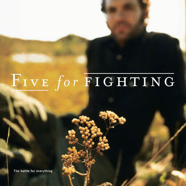 Five for Fighting- The Battle for Everything limited edition numbered gold 180g vinyl