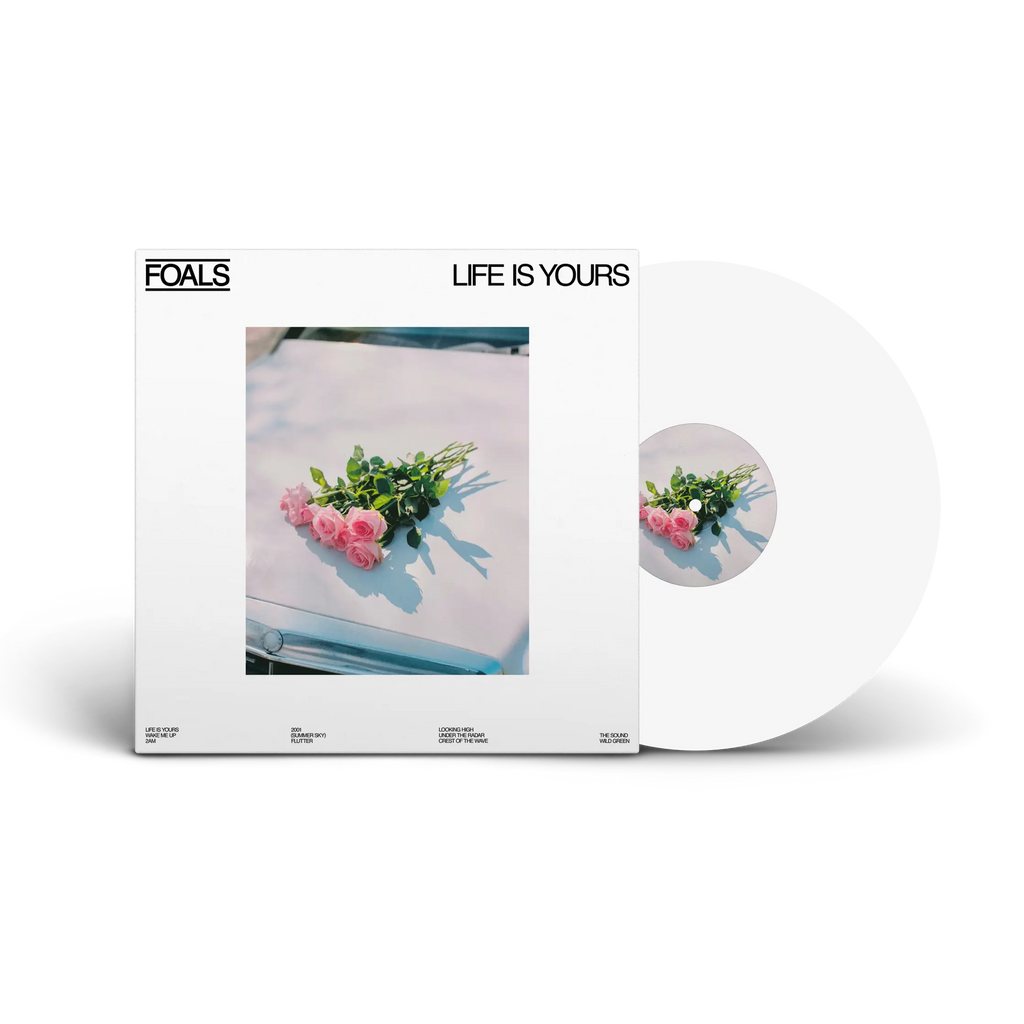 Foals-Life is Yours. Limited edition white vinyl (official indie record store & HMV exclusive)