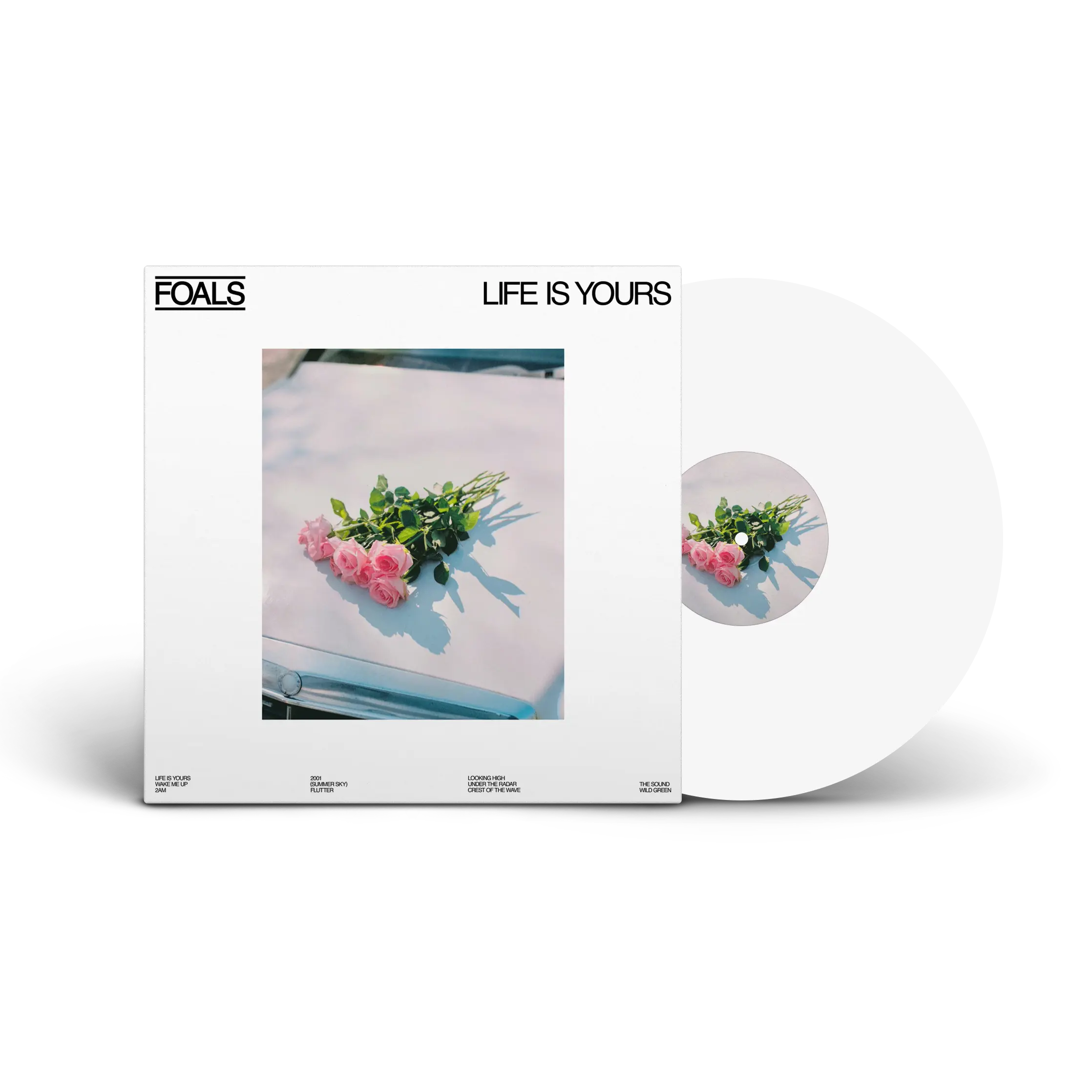Foals-Life is Yours. Limited edition white vinyl (official indie record store & HMV exclusive)