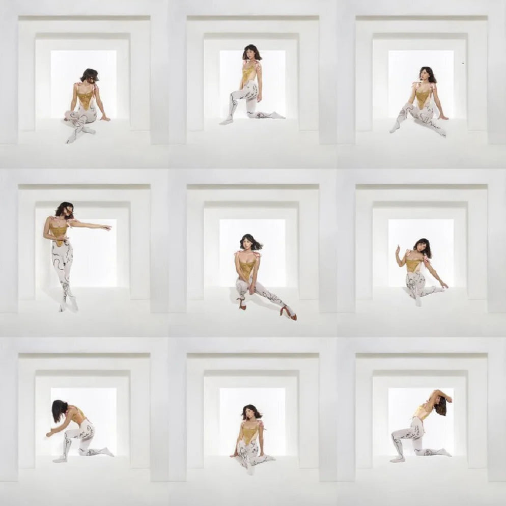Foxes- The Kick. Limited Edition Transparent Vinyl & Poster