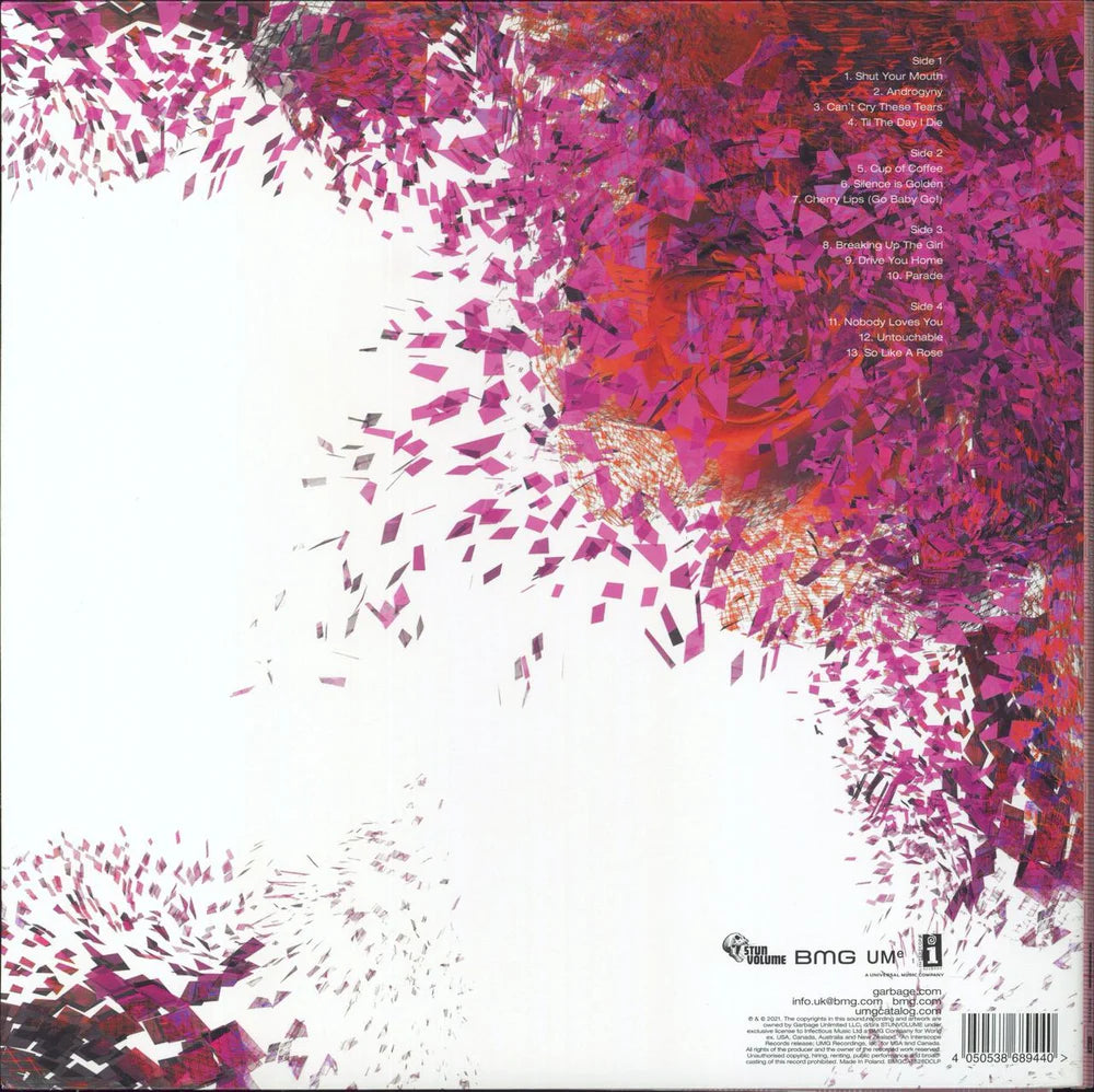 Garbage- Beautiful Garbage. Limited Edition Double White Vinyl
