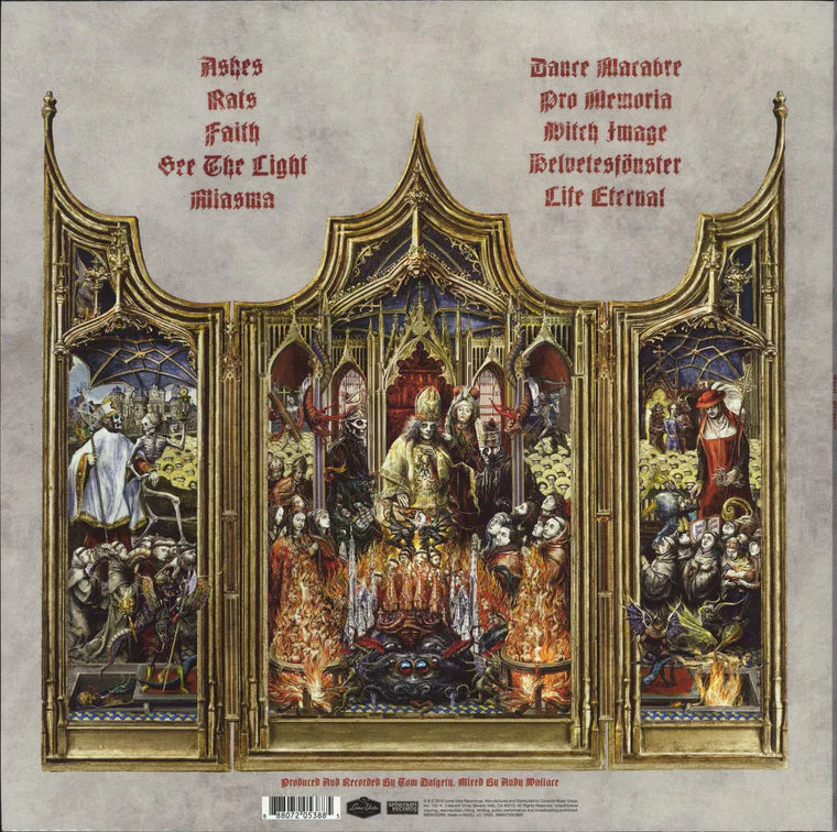Ghost- Prequelle. Official Black Vinyl (featuring the single Rats)