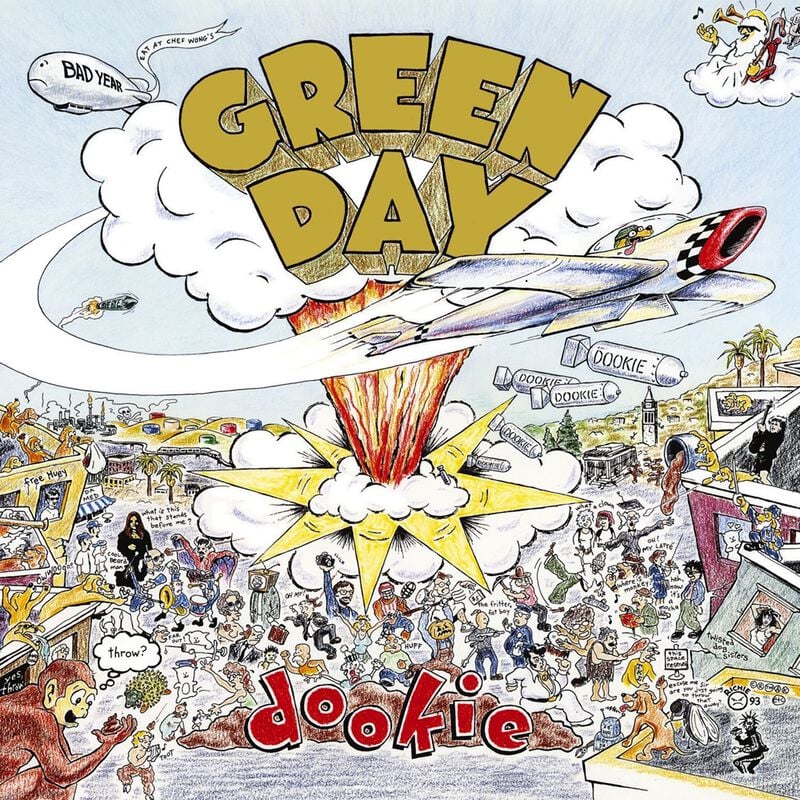 Green Day- Dookie. Vinyl