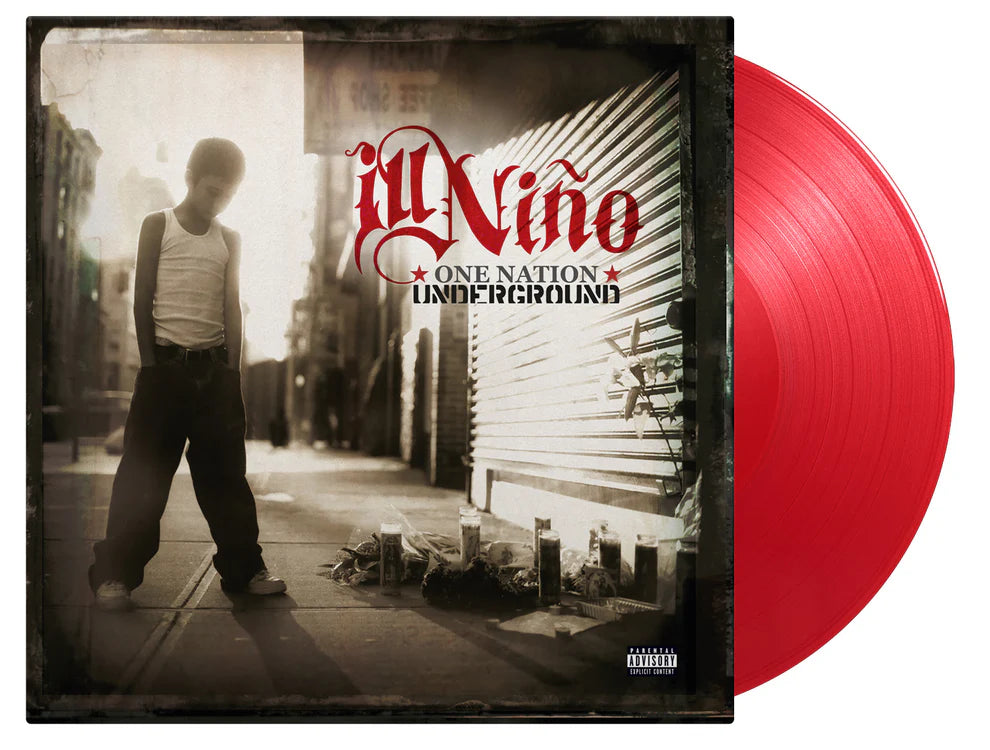 Ill Nino- One Nation Underground. Limited Edition Red 180g Vinyl, Numbered of 1000,Gatefold, Booklet