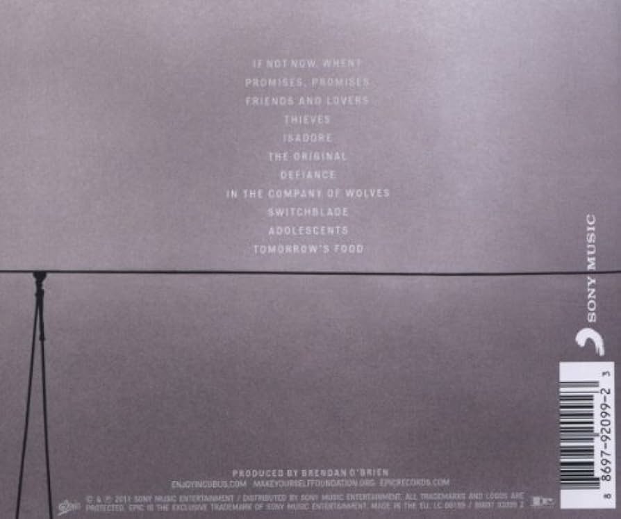 Incubus- If Not Now When?  Limited Edition, Numbered, Double 180g White Vinyl Gatefold