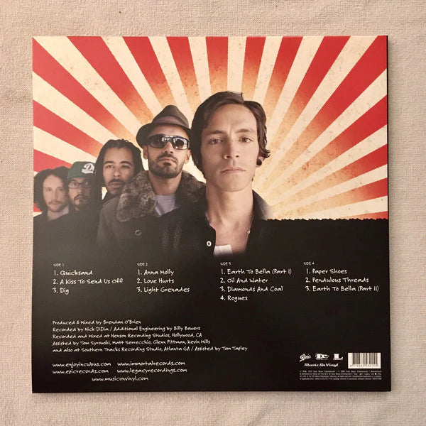 Incubus- Light Grenades. Double 180g Heavyweight Gatefold Vinyl