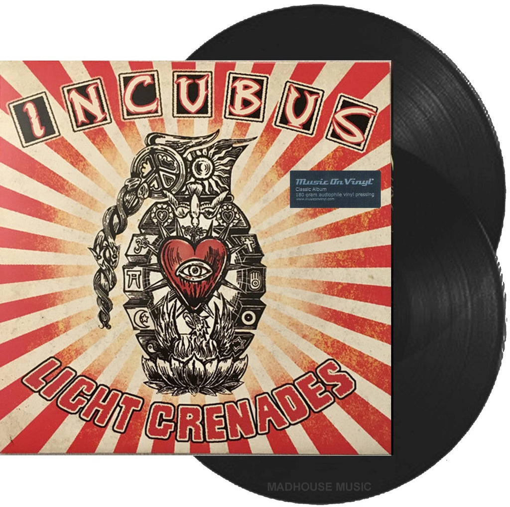 Incubus- Light Grenades. Double 180g Heavyweight Gatefold Vinyl