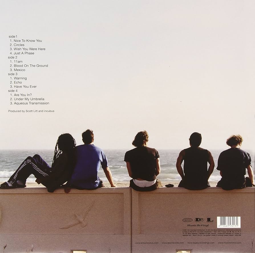 Incubus- Morning View. Heavyweight Double 180g Vinyl