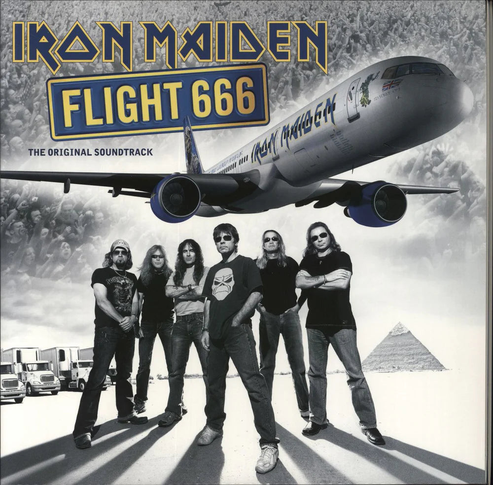 Iron Maiden- Flight 666. Official Tour Soundtrack, Limited Edition Heavyweight Gatefold 180g double vinyl