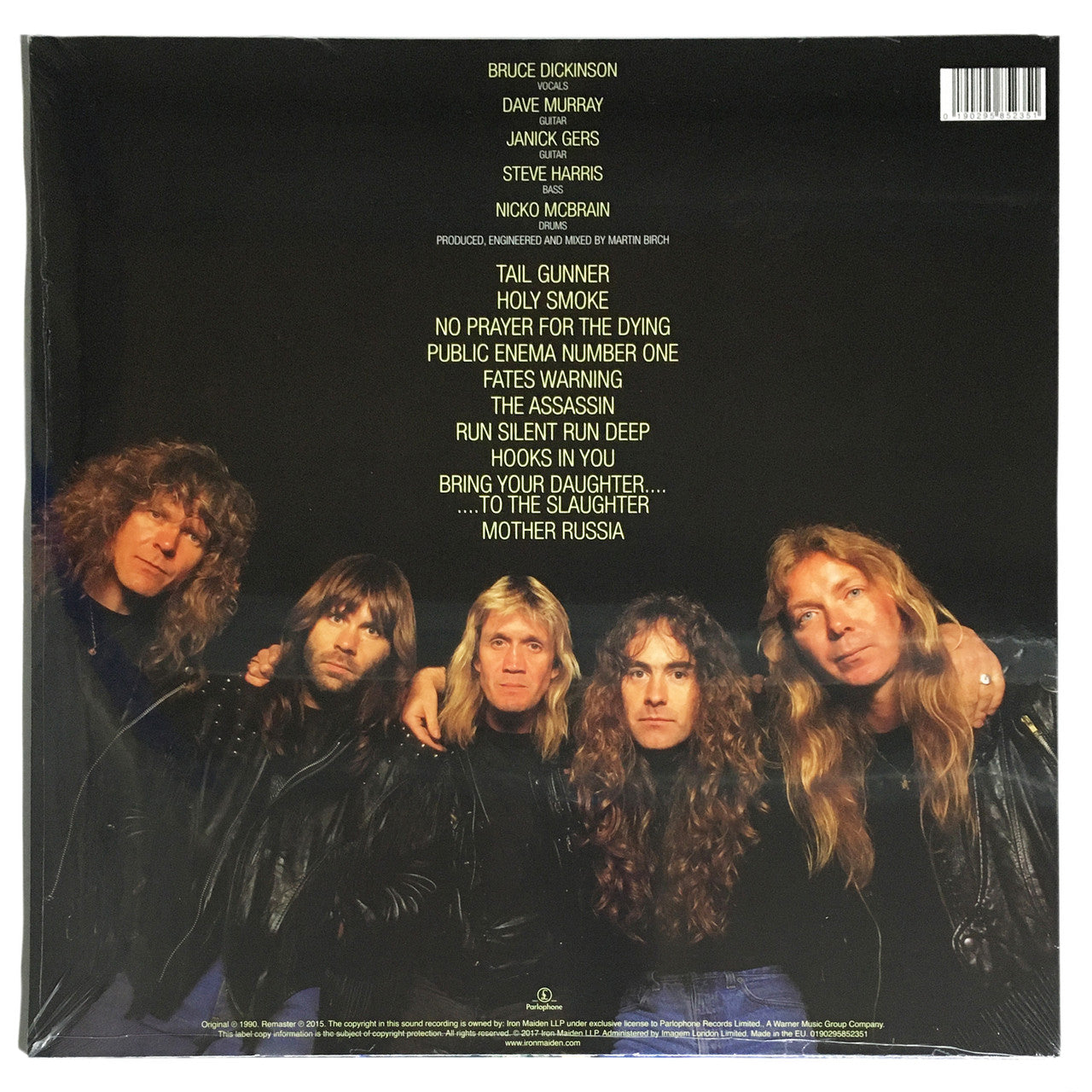 Iron Maiden- No Prayer For The Dying. Black Vinyl