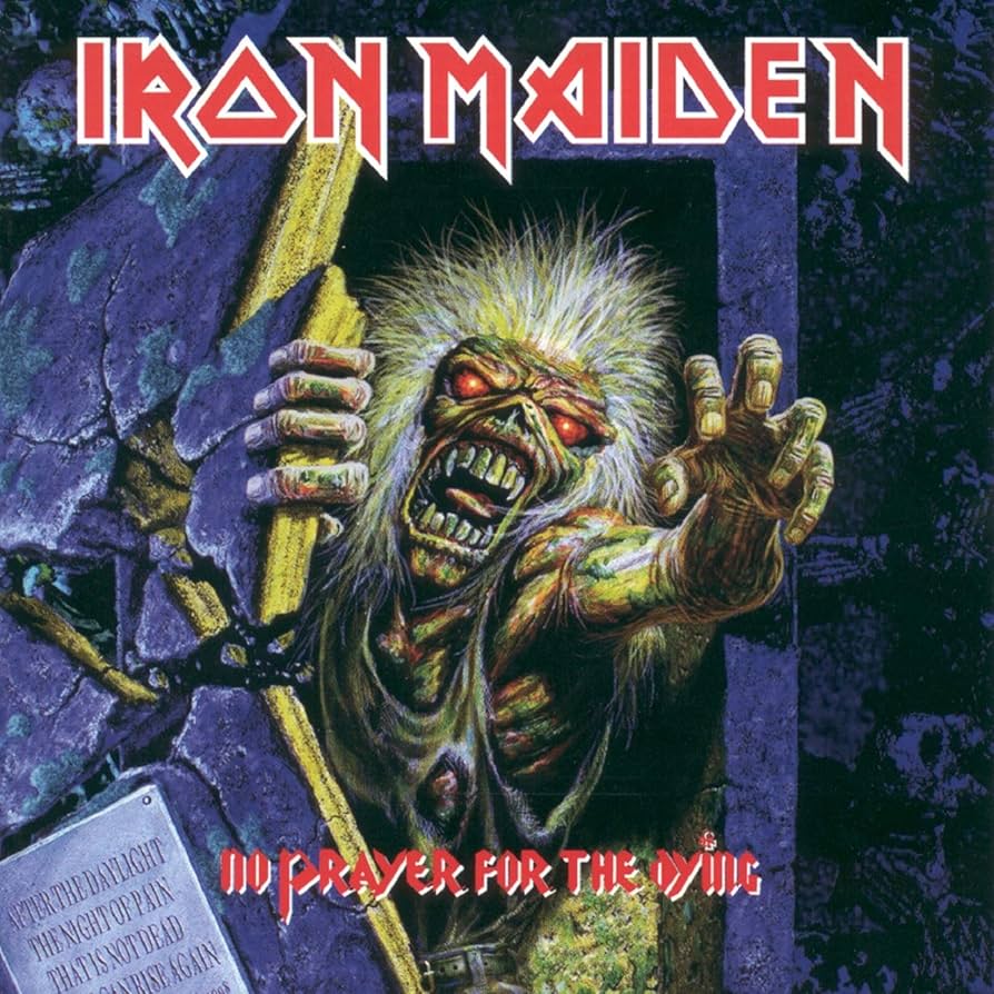 Iron Maiden- No Prayer For The Dying. Black Vinyl