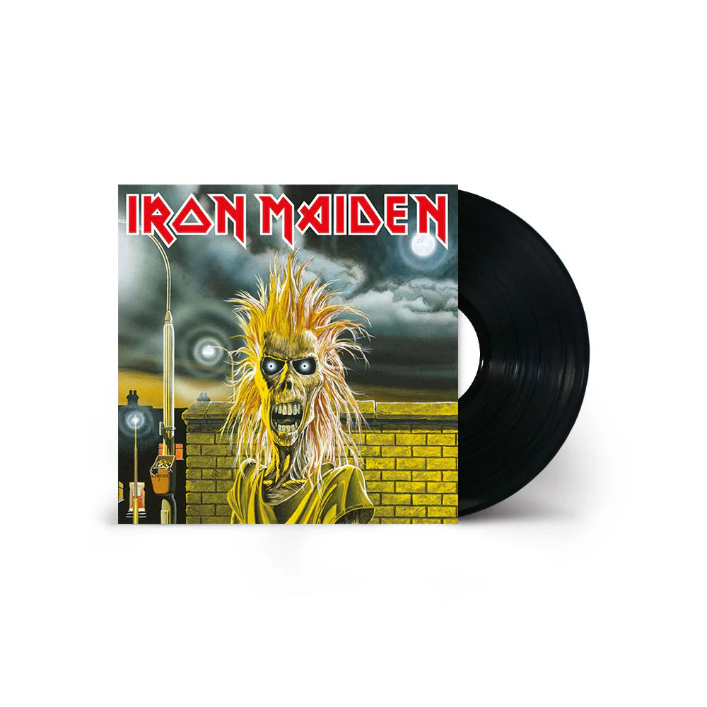 Iron Maiden- Iron Maiden.  Debut Album Re-release, Black Vinyl.