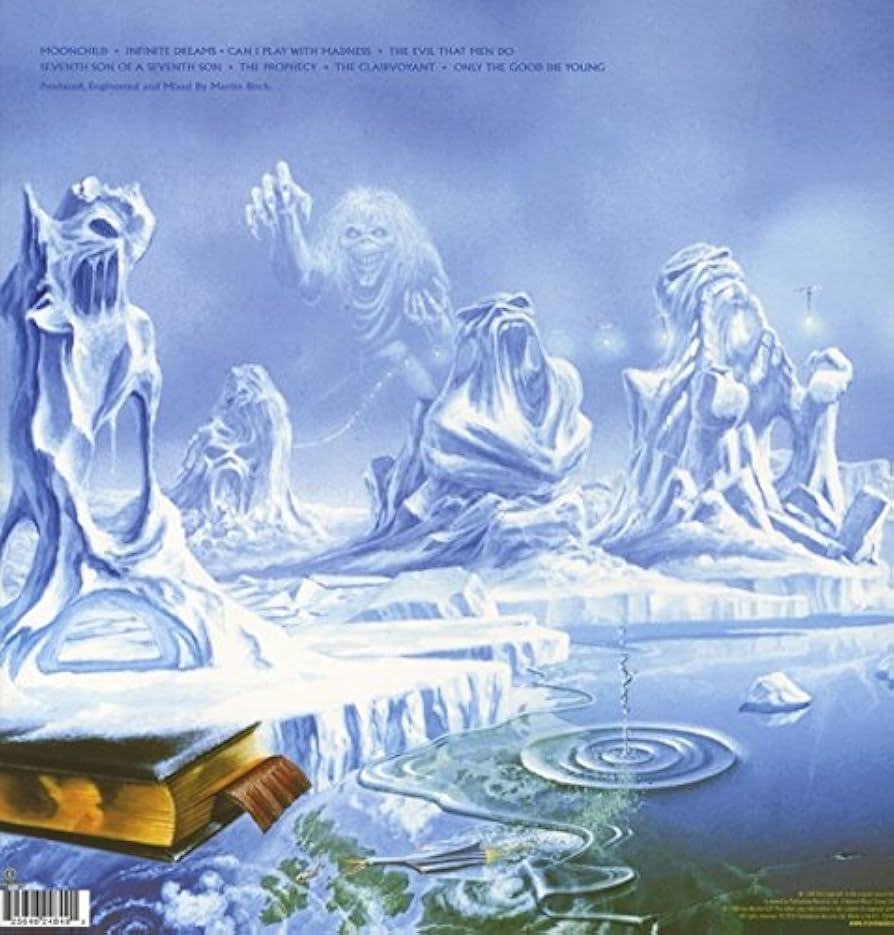 Iron Maiden- Seventh Son of A Seventh Son. Heavyweight Remastered Vinyl.