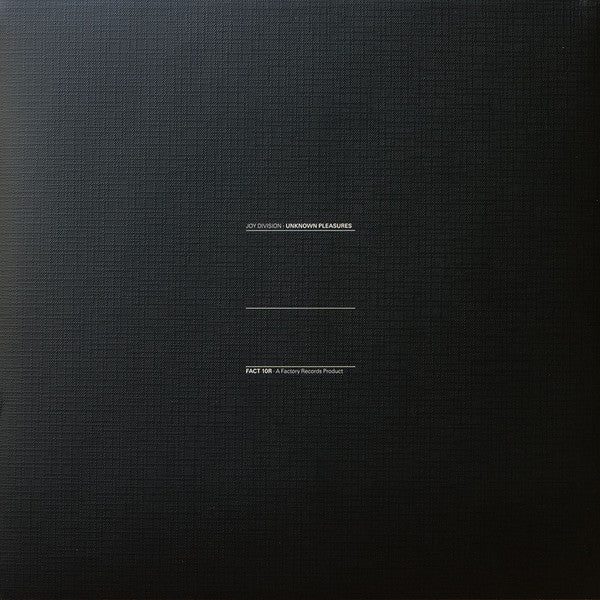 Joy Division- Unknown Pleasures. Includes MP3 Album Code. Black Vinyl