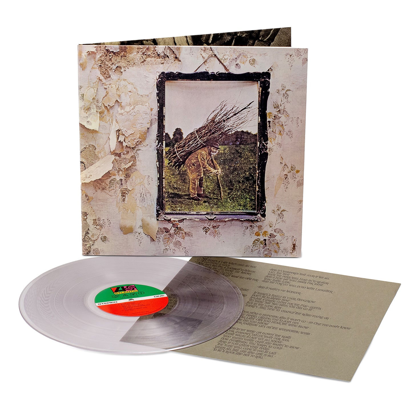 Led Zeppelin- IV.  Limited Edition Clear Vinyl 180g Official Anniversary Remaster