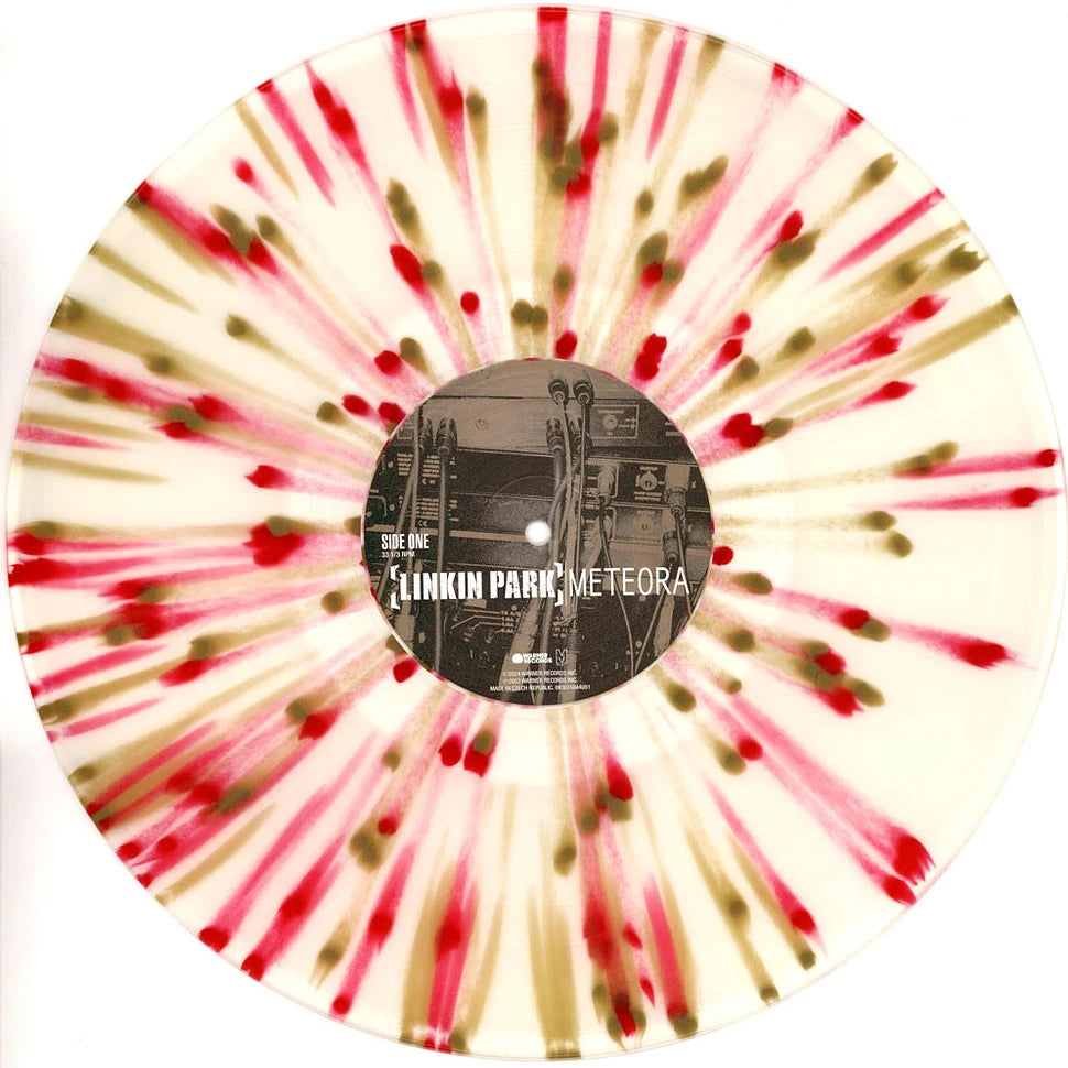Linkin Park- Meteora. Limited Edition, Red & Gold Splatter, Gatefold Vinyl