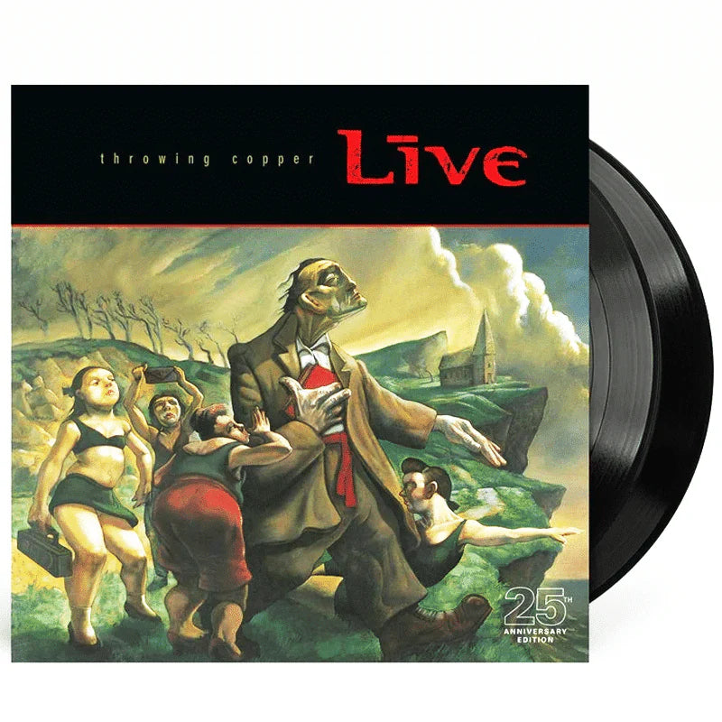 LIVE- Throwing Copper. "25th Anniversary Limited Edition Heavyweight Double 180g Vinyl