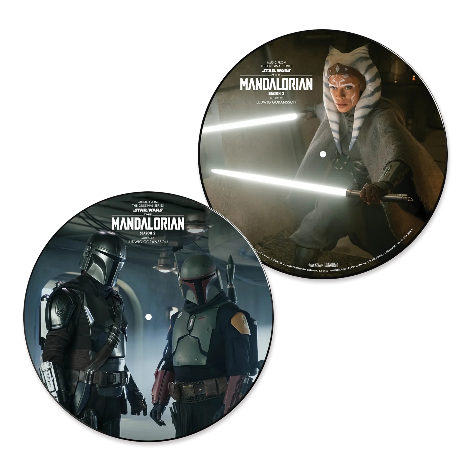 Star Wars- The Mandalorian Season 2 Soundtrack. Picture Disc Vinyl