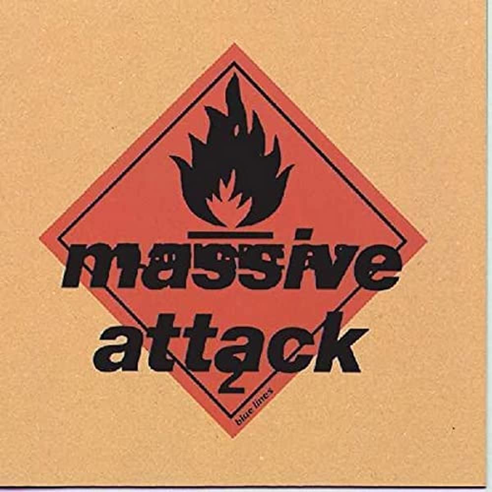 Massive Attack- Blue Lines, Heavyweight 180g Black Vinyl reissue