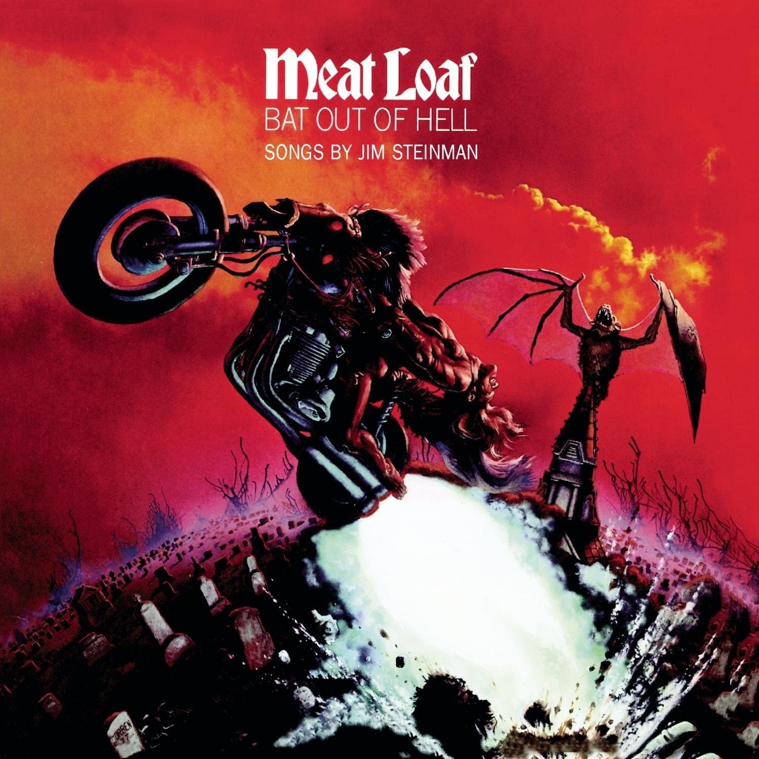Meatloaf- Bat Out of Hell. Clear Vinyl 2022 limited edition.
