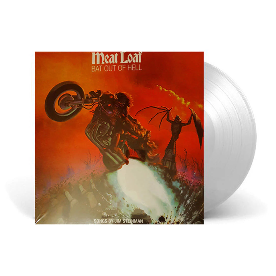 Meatloaf- Bat Out of Hell. Clear Vinyl 2022 limited edition.