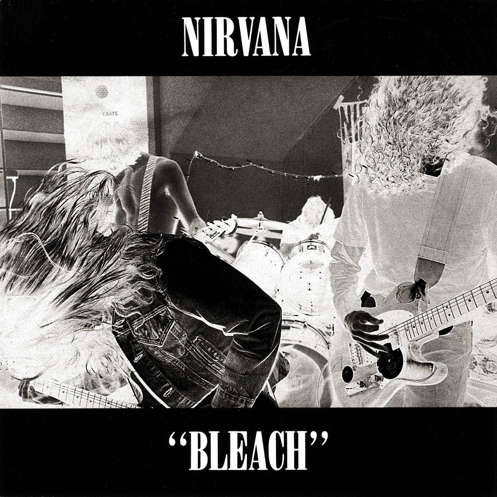 Nirvana- Bleach. Official Remastered Black Vinyl.