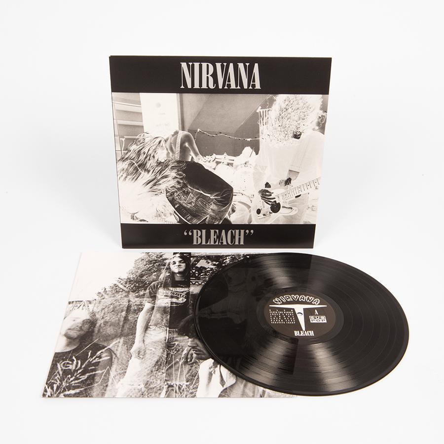 Nirvana- Bleach. Official Remastered Black Vinyl.