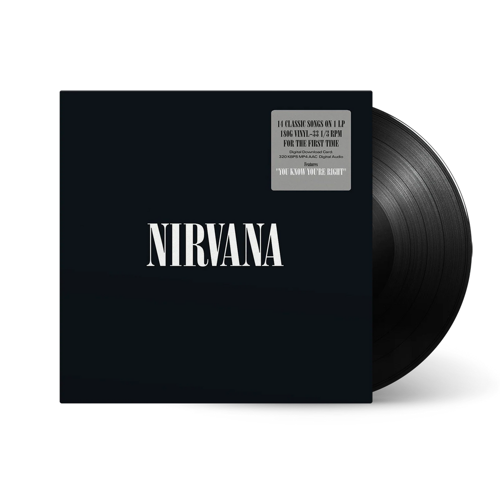 Nirvana: Nirvana.  Heavyweight 180g LP, Includes MP3 download Code