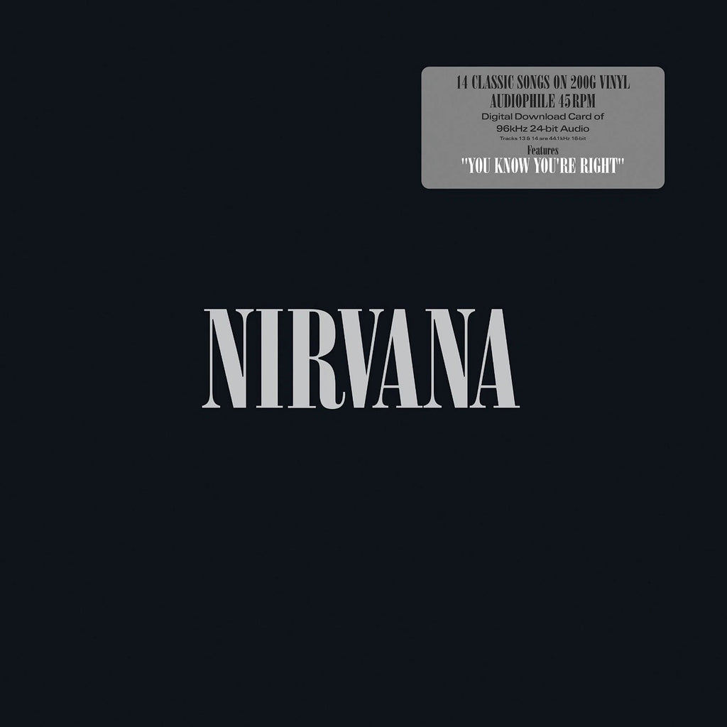 Nirvana-Nirvana. Double LP 180g vinyl with MP3 download code