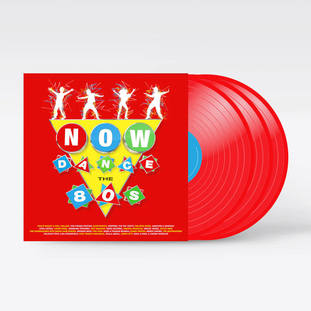 Now Dance. The 80's- Various Artists. Tripple LP Red Vinyl