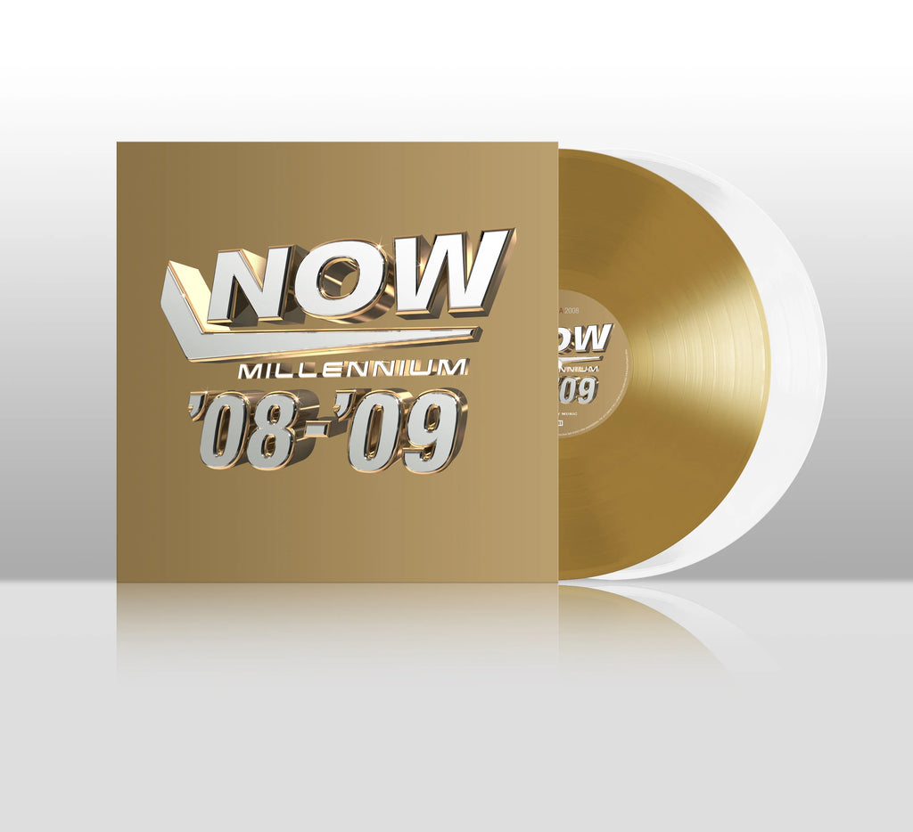 NOW Millennium 08' - 09' Various Artists. Double gold & white vinyl