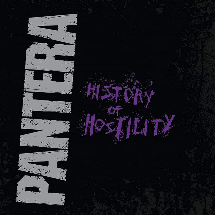 Pantera- History Of Hostility. Black Vinyl