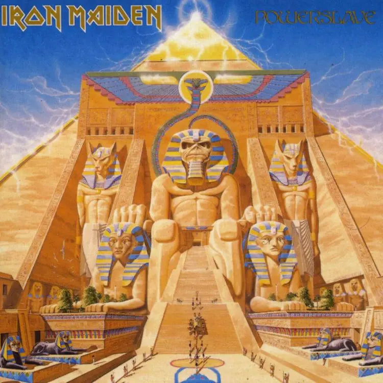 Iron Maiden- Powerslave. Heavyweight 180g, Black Vinyl, 2024 Remaster.