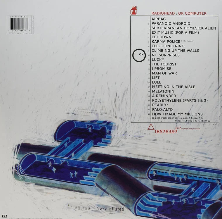 Radiohead-OK Computer OKnotOK 3LP Gatefold 180g vinyl